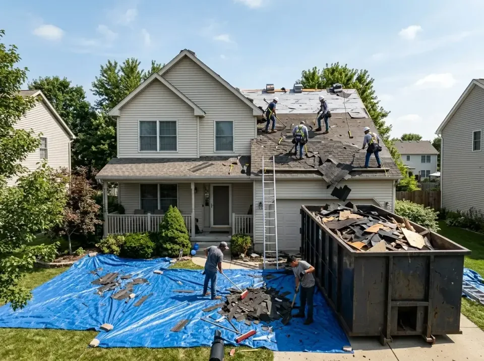 roof-replacement-debris-remova-004 — frequently asked questions, Cheapest Dumpster Rentals in Silver Springs Shores, FL